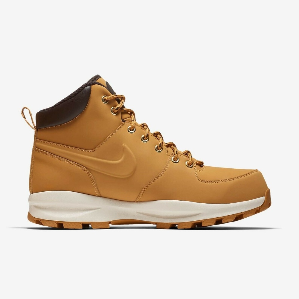 Nike Manoa Haystack Mens Leather Water Resistant Boots 454350-700 NEW Size 8.5 - Picture 2 of 7